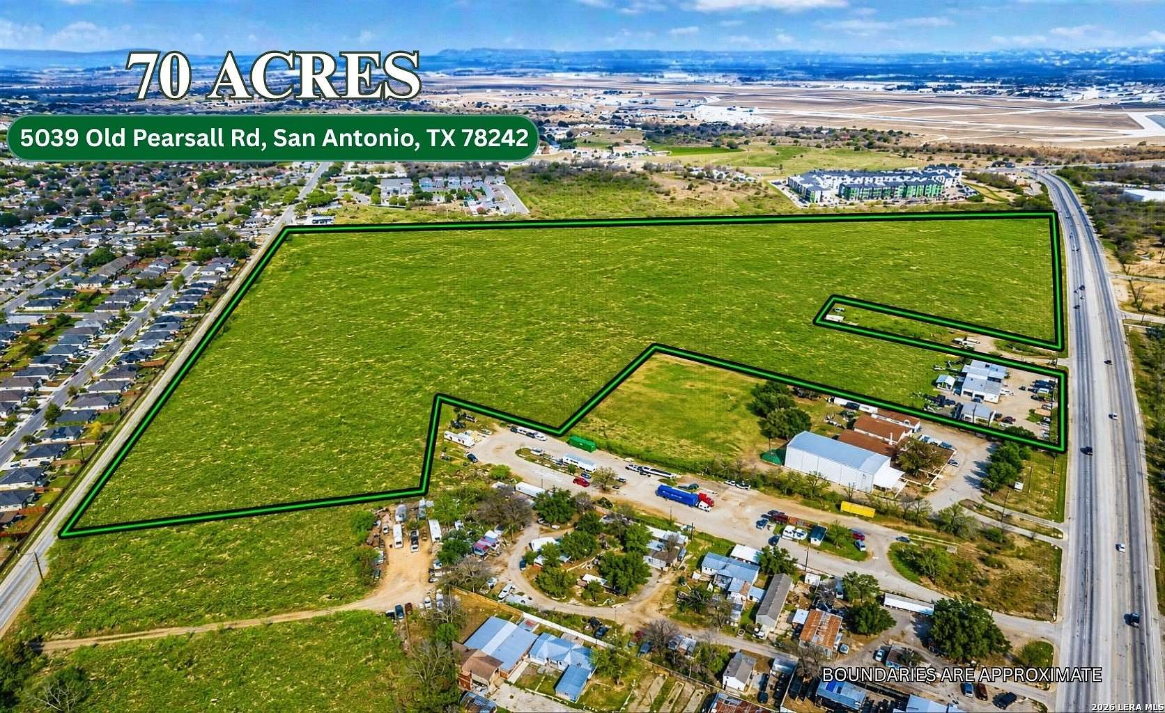 70 Acres of Land for Sale in San Antonio, Texas