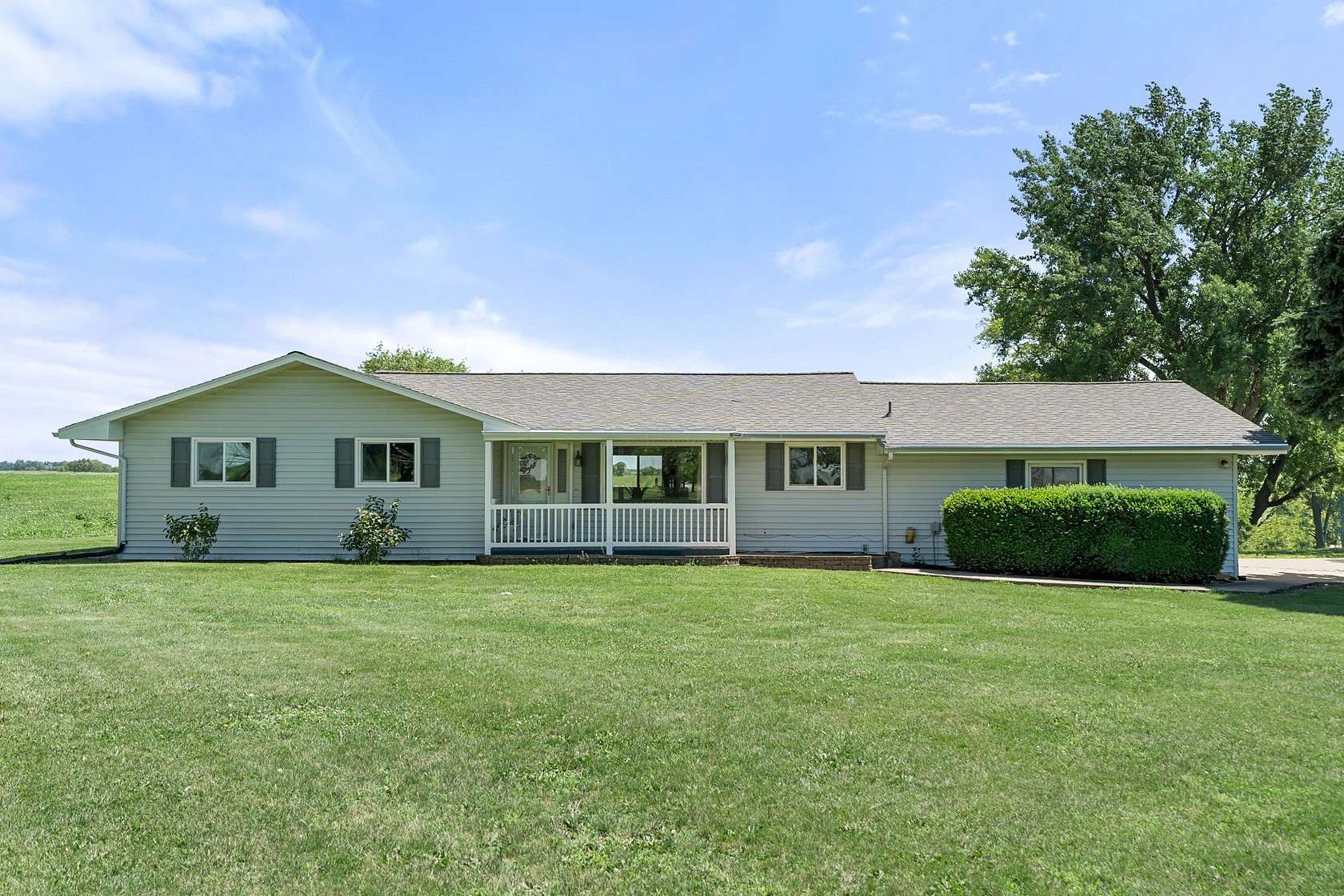 3 Acres of Land with Home for Sale in Monroe, Iowa