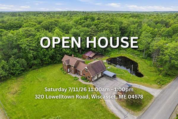 2.65 Acres of Land with Home for Sale in Wiscasset, Maine