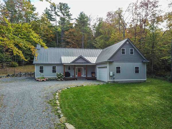 3.29 Acres of Land with Home for Sale in Cavendish, Vermont