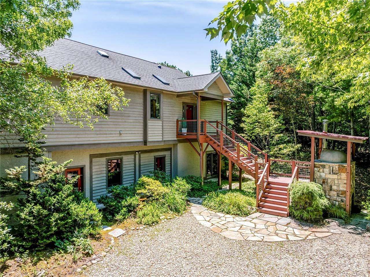 5.54 Acres of Land with Home for Sale in Black Mountain, North Carolina