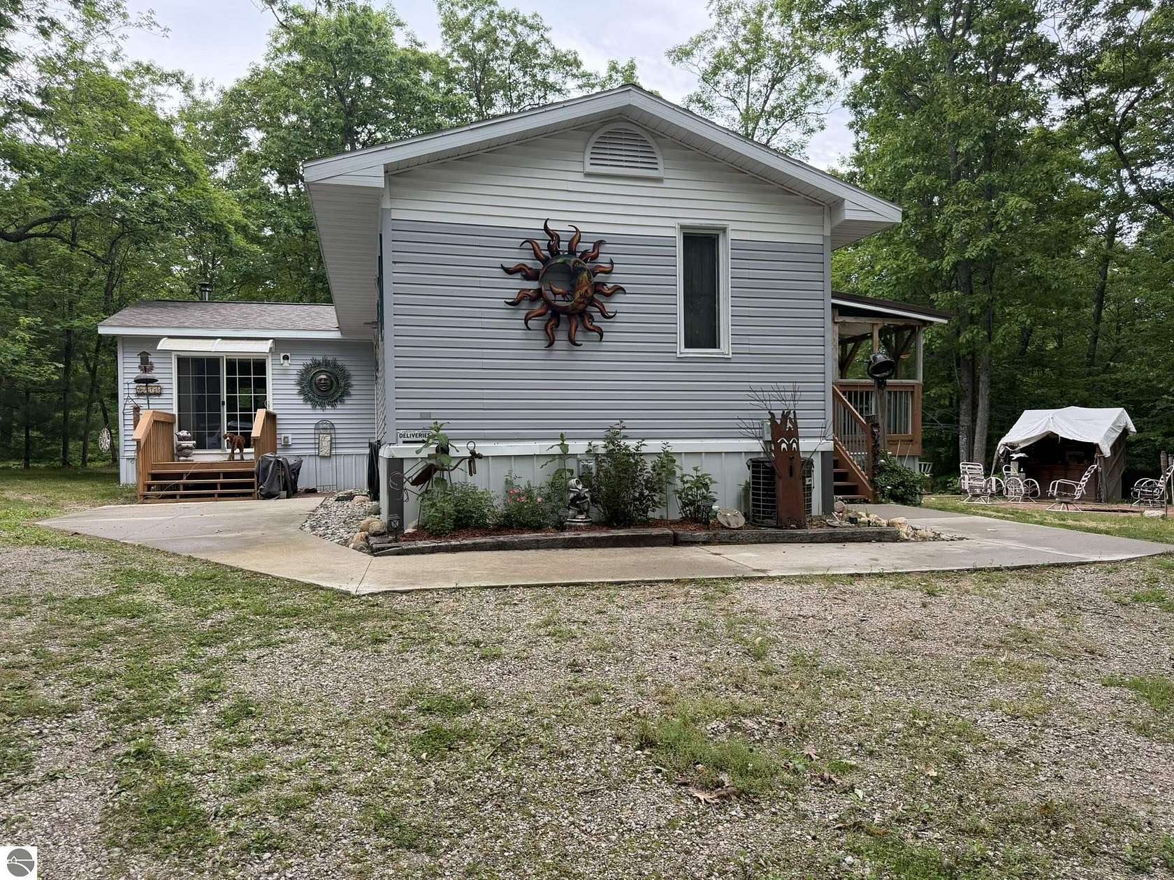 10.1 Acres of Recreational Land with Home for Sale in Reed City, Michigan