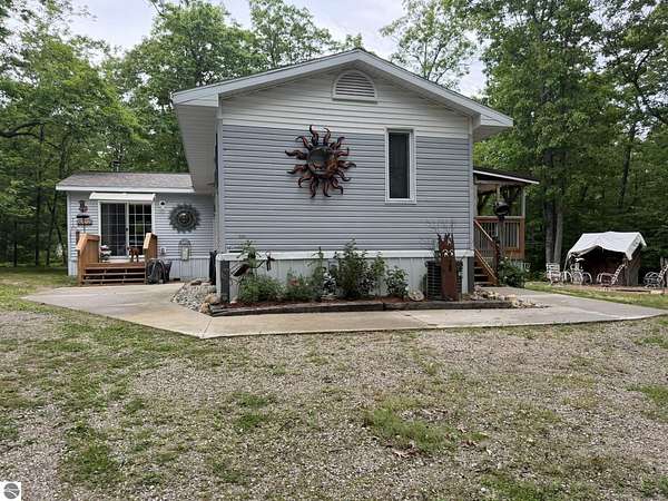 10.1 Acres of Recreational Land with Home for Sale in Reed City, Michigan