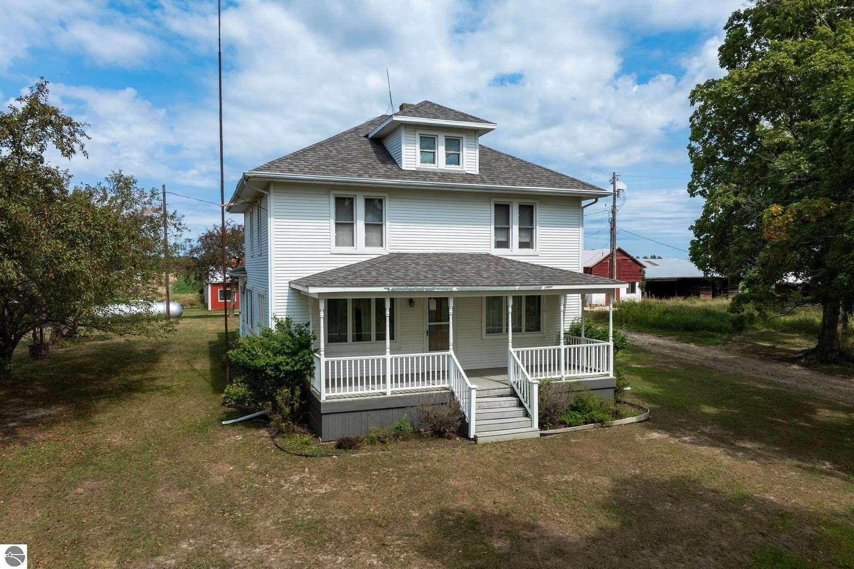 10 Acres of Land with Home for Sale in Mount Pleasant, Michigan