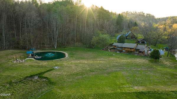 77.6 Acres of Land with Home for Sale in Sevierville, Tennessee