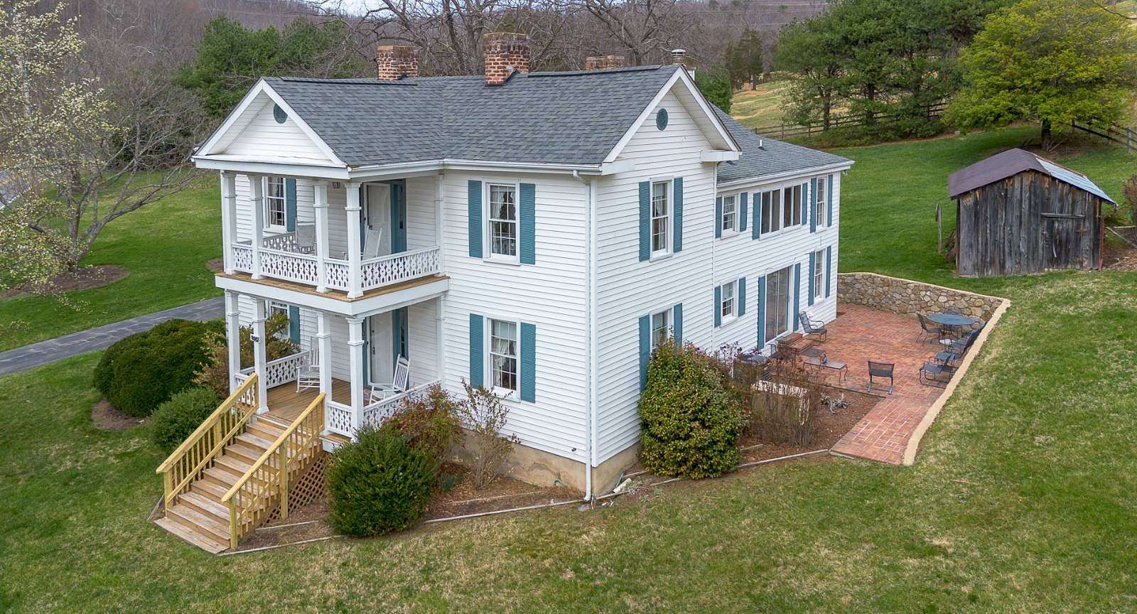 37.5 Acres of Land with Home for Auction in Troutville, Virginia