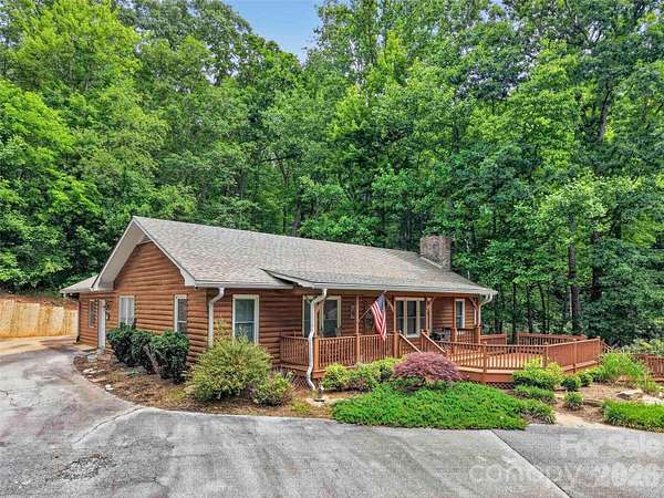 33.6 Acres of Recreational Land with Home for Sale in Hendersonville, North Carolina