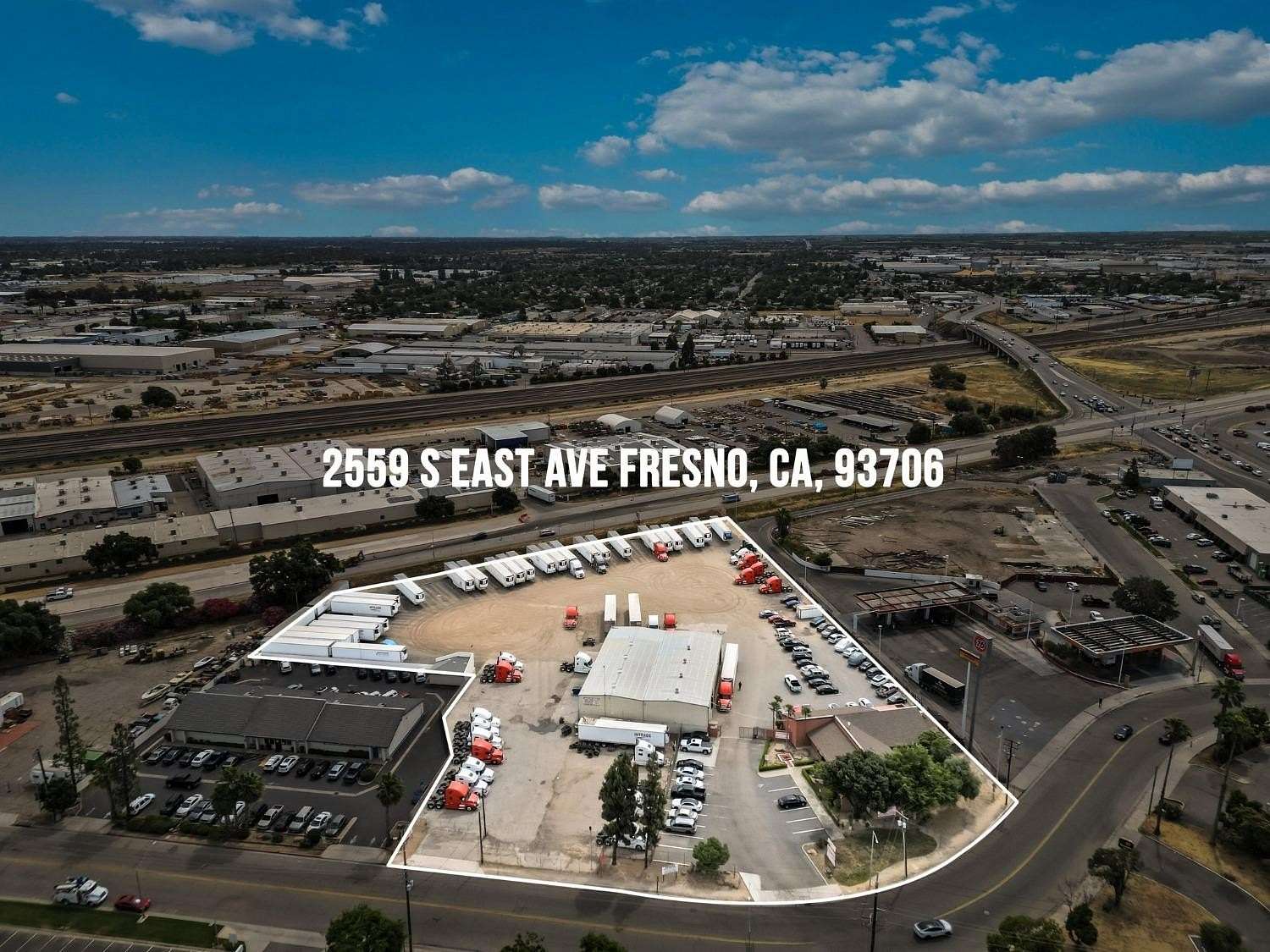 3.76 Acres of Improved Commercial Land for Sale in Fresno, California