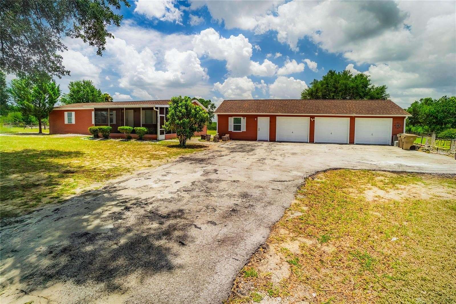 5.13 Acres of Land with Home for Sale in Weirsdale, Florida