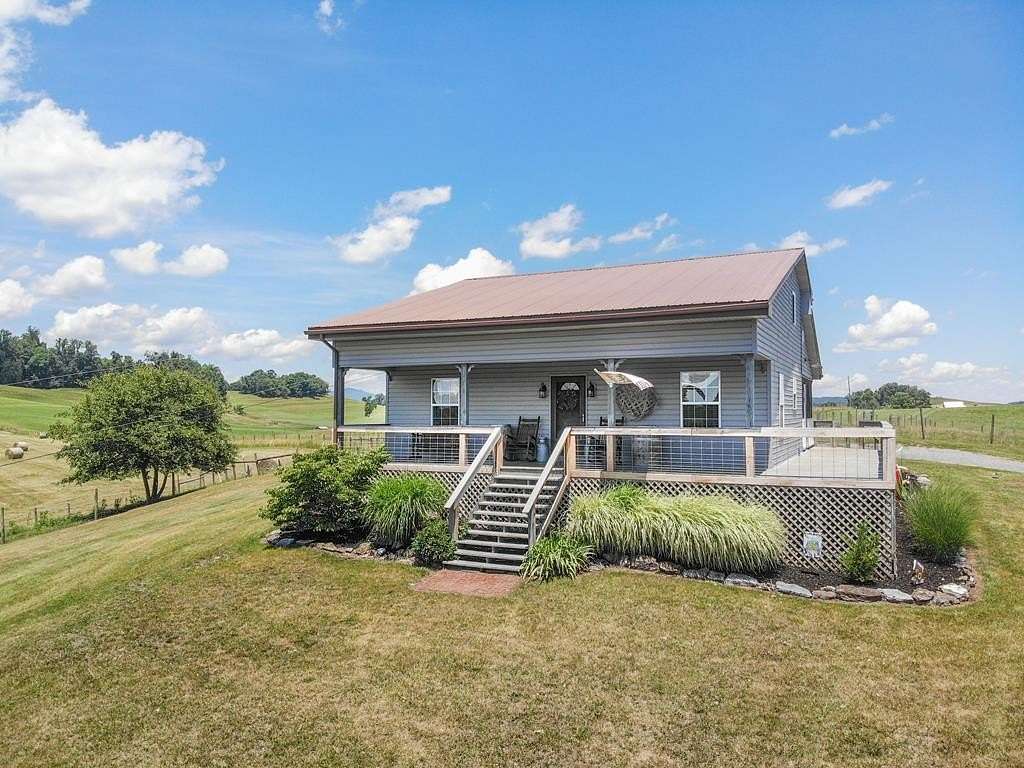 6.86 Acres of Land with Home for Sale in Meadow View, Virginia