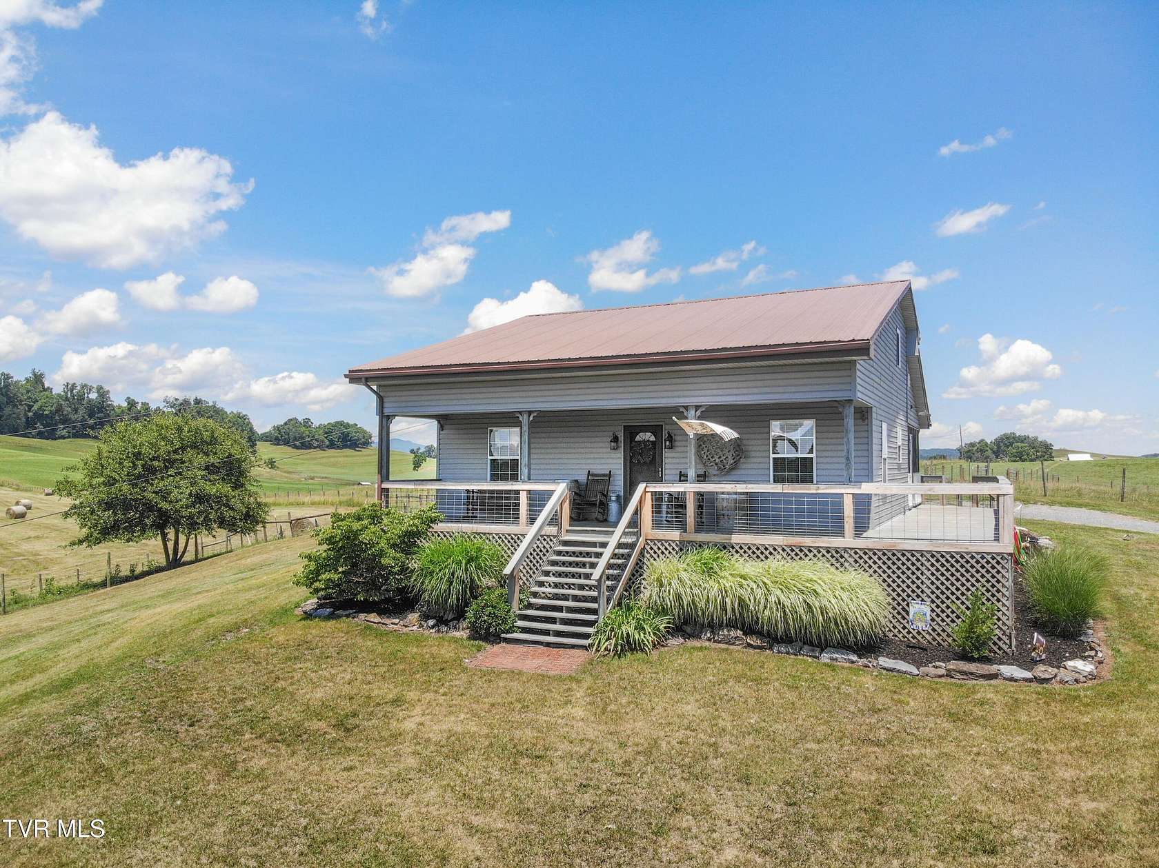 6.86 Acres of Land with Home for Sale in Meadow View, Virginia
