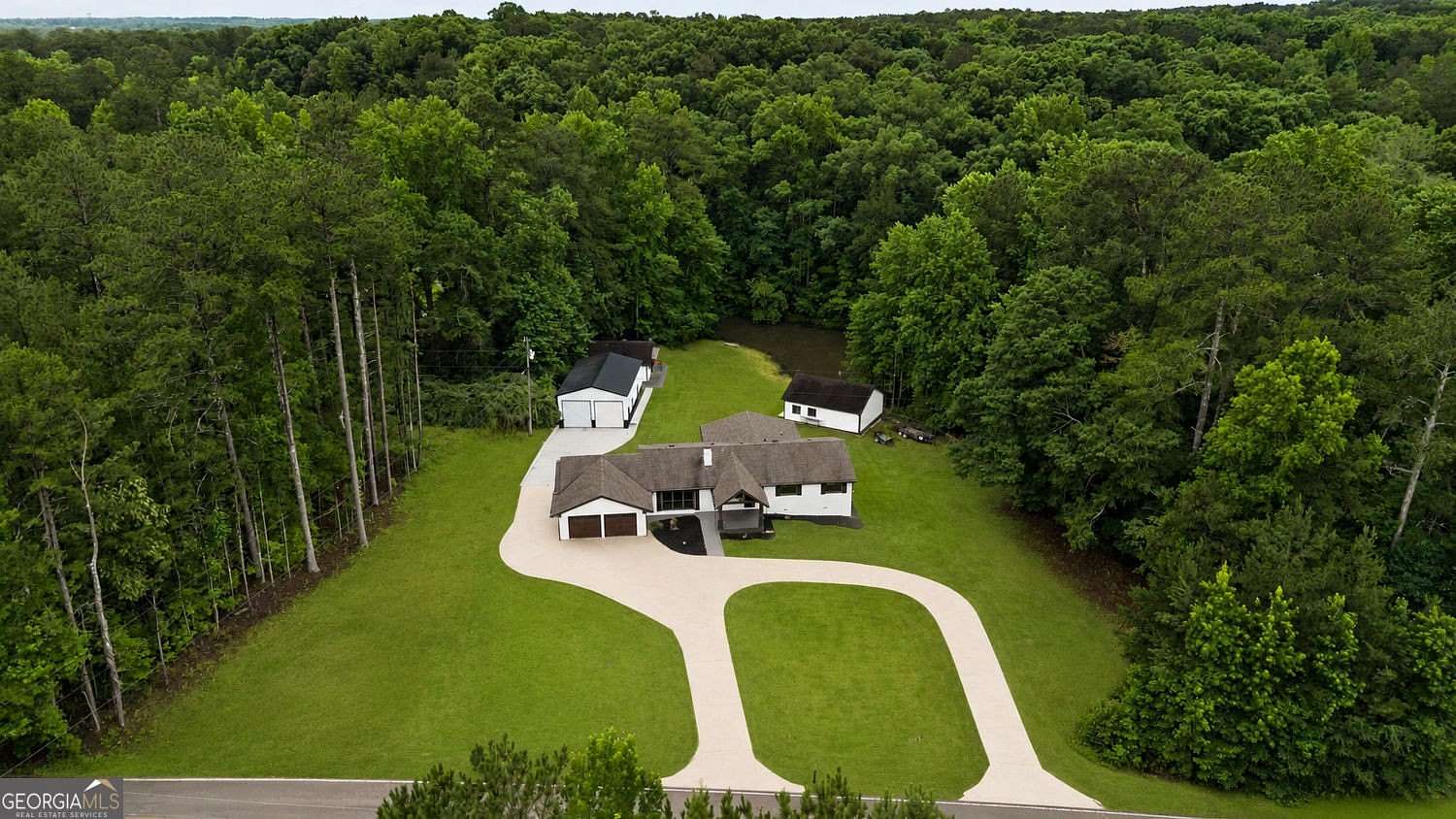 2.16 Acres of Land with Home for Sale in McDonough, Georgia