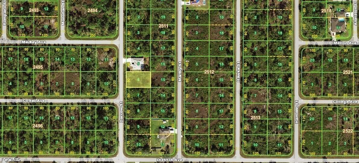 0.23 Acres of Residential Land for Sale in Port Charlotte, Florida