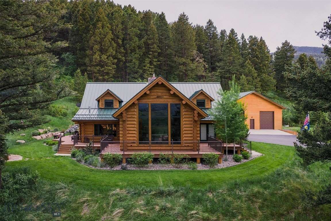 8.66 Acres of Land with Home for Sale in Bozeman, Montana