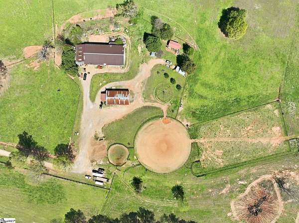 47 Acres of Land with Home for Sale in Anderson, South Carolina