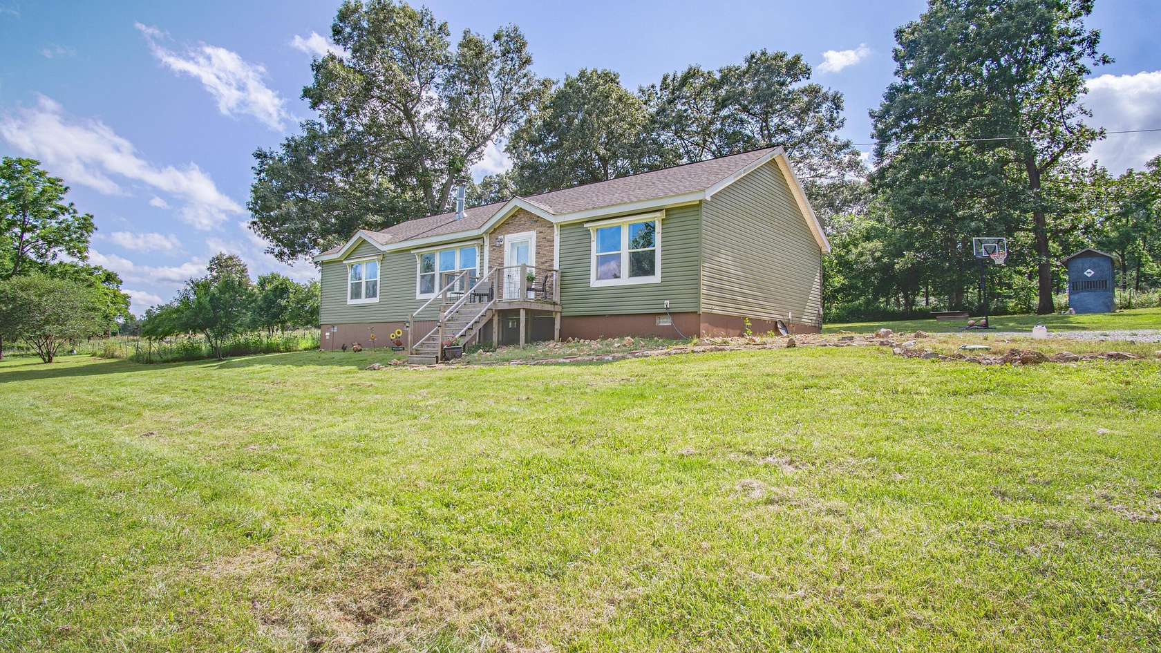 12.1 Acres of Land with Home for Sale in Alton, Missouri