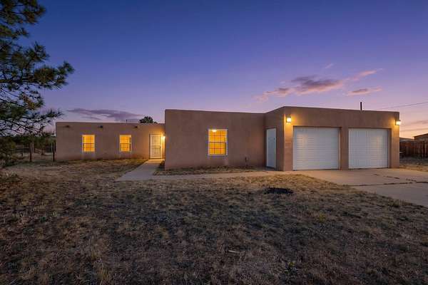 9.85 Acres of Land with Home for Sale in Sandia Park, New Mexico
