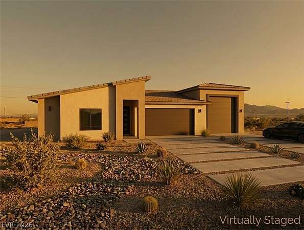 2.5 Acres of Land with Home for Sale in Pahrump, Nevada