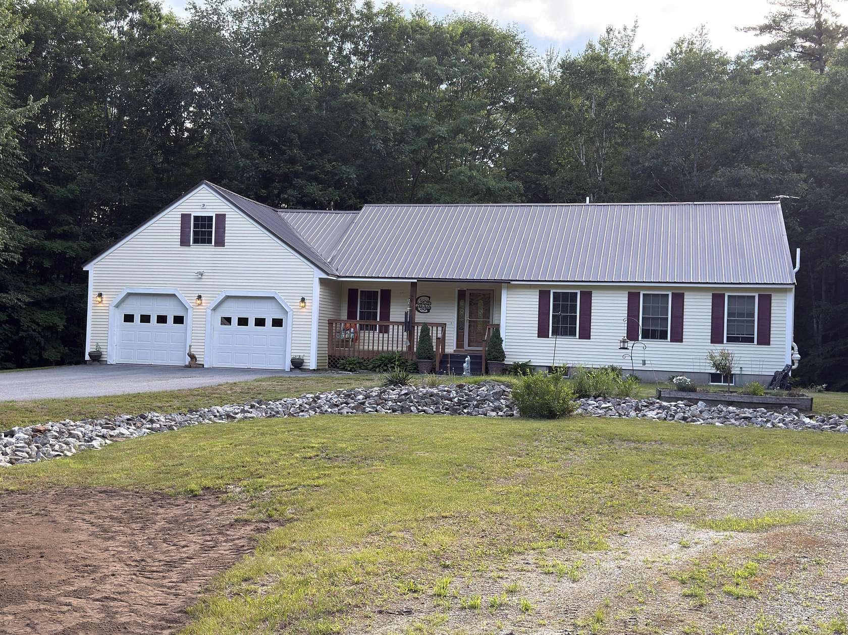 5.28 Acres of Land with Home for Sale in Baldwin Town, Maine