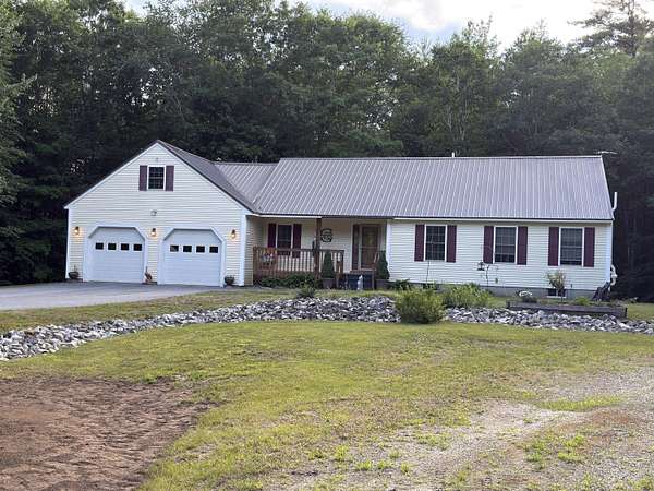 5.28 Acres of Land with Home for Sale in Baldwin Town, Maine