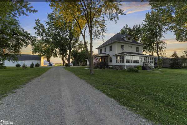 6 Acres of Land with Home for Sale in Garner, Iowa