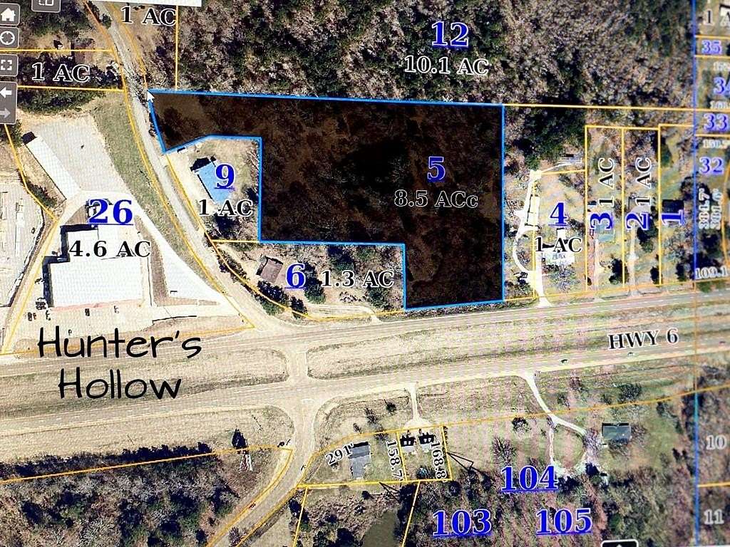 6.5 Acres of Commercial Land for Sale in Oxford, Mississippi