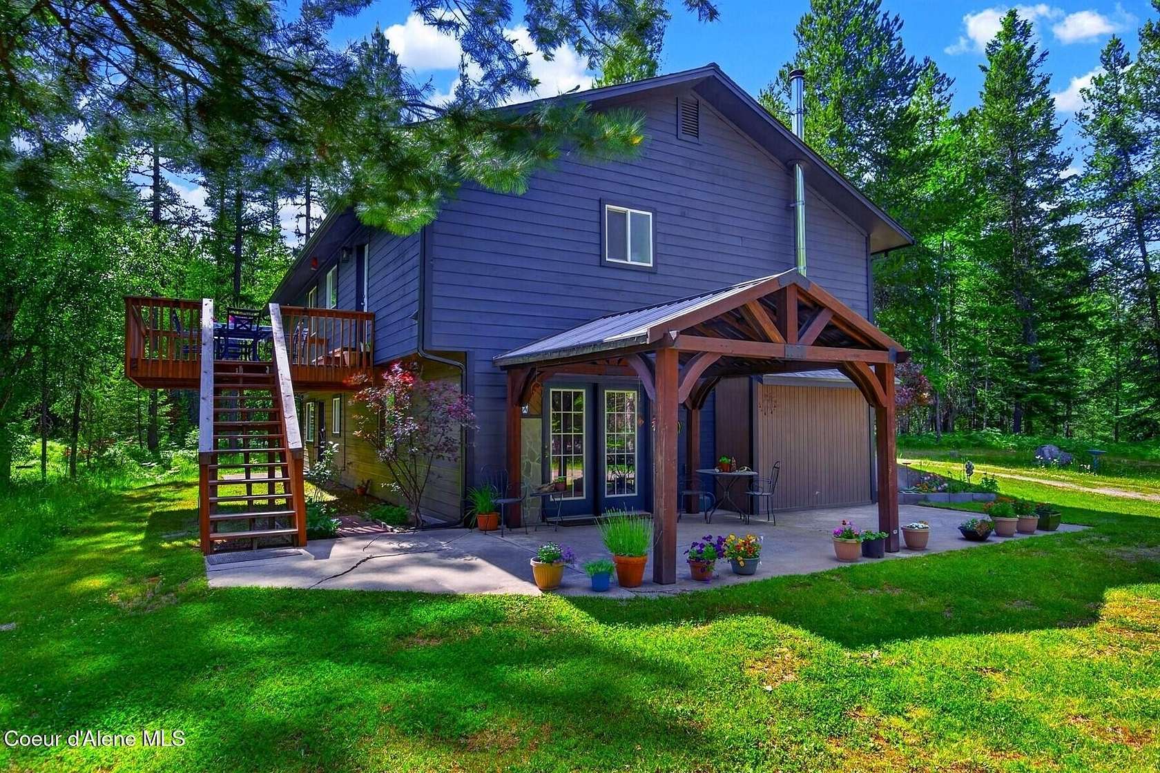 4 Acres of Land with Home for Sale in Sagle, Idaho