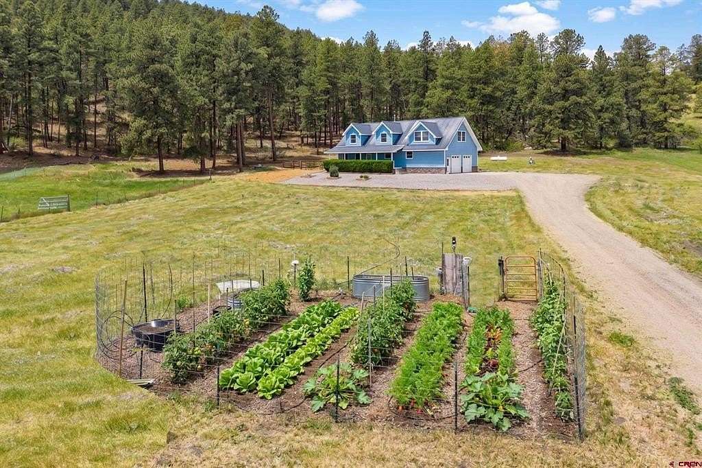 64.4 Acres of Land with Home for Sale in Bayfield, Colorado