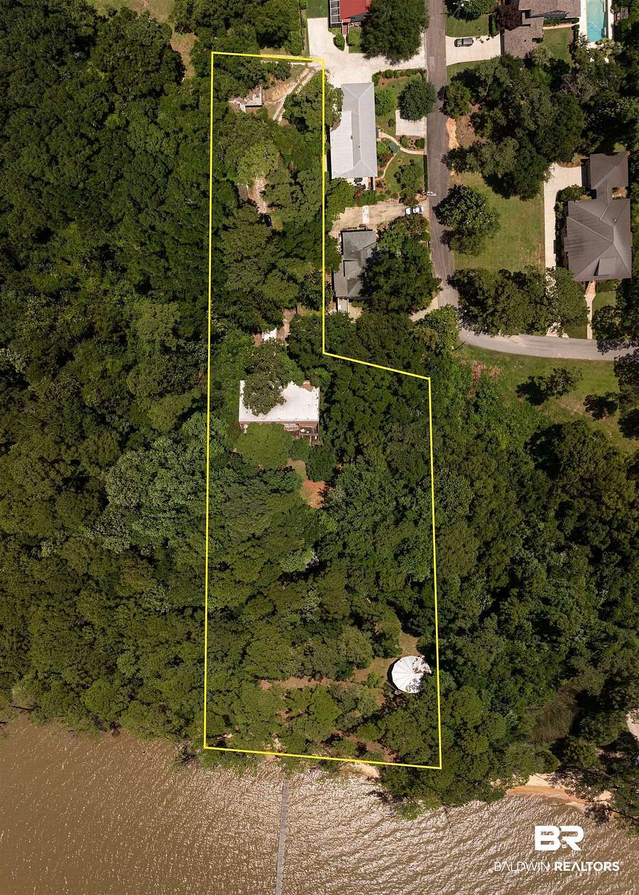 2.55 Acres of Land with Home for Sale in Fairhope, Alabama