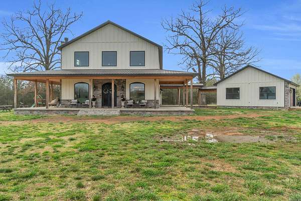 5.22 Acres of Land with Home for Sale in Pangburn, Arkansas