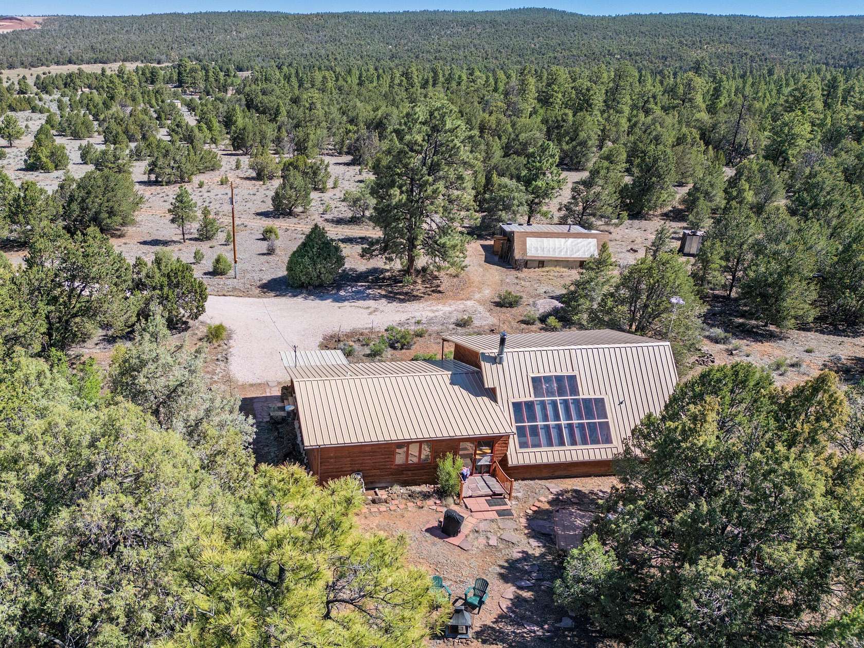 20 Acres of Recreational Land with Home for Sale in Ramah, New Mexico