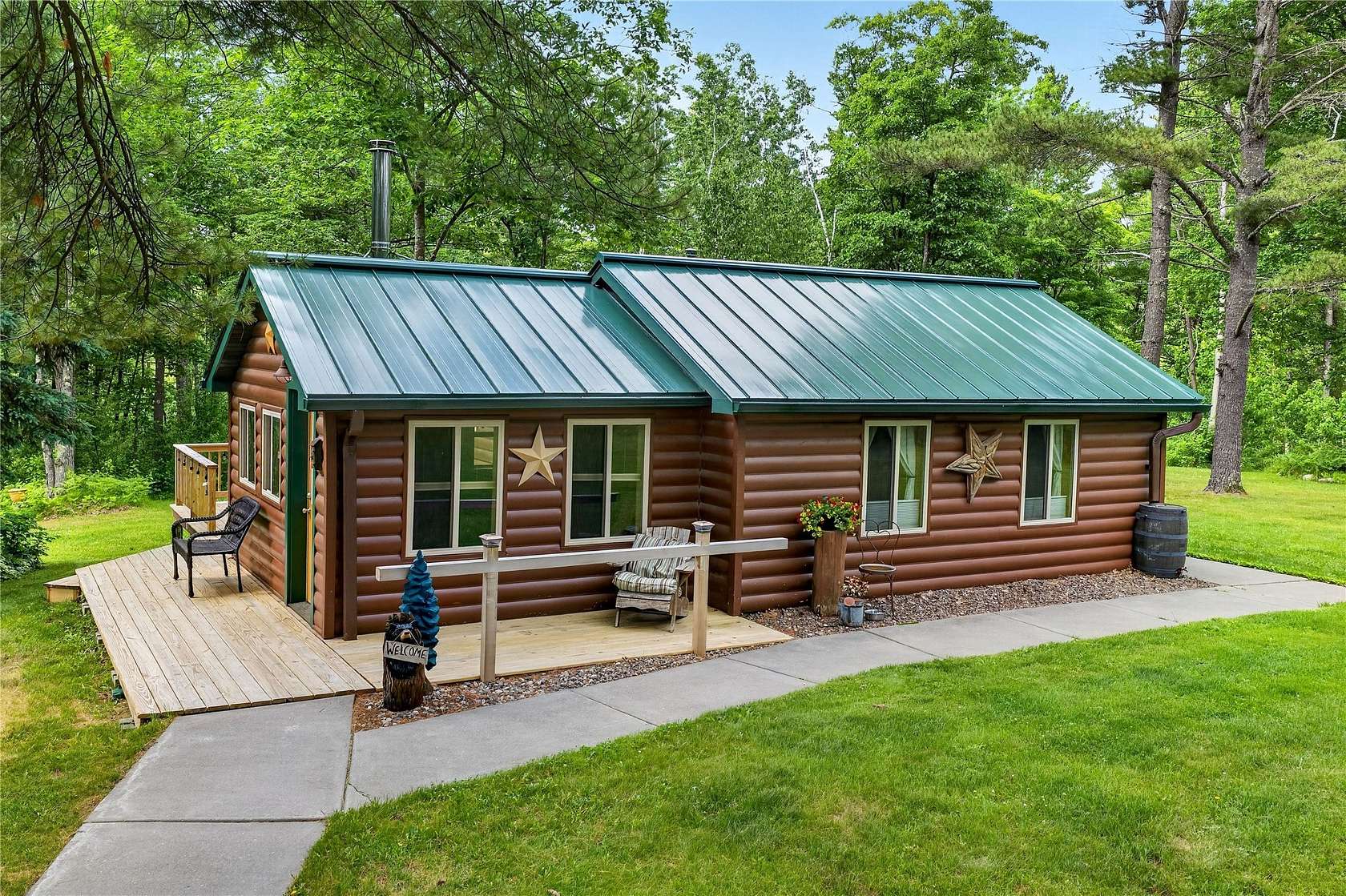 5.76 Acres of Land with Home for Sale in Cable, Wisconsin