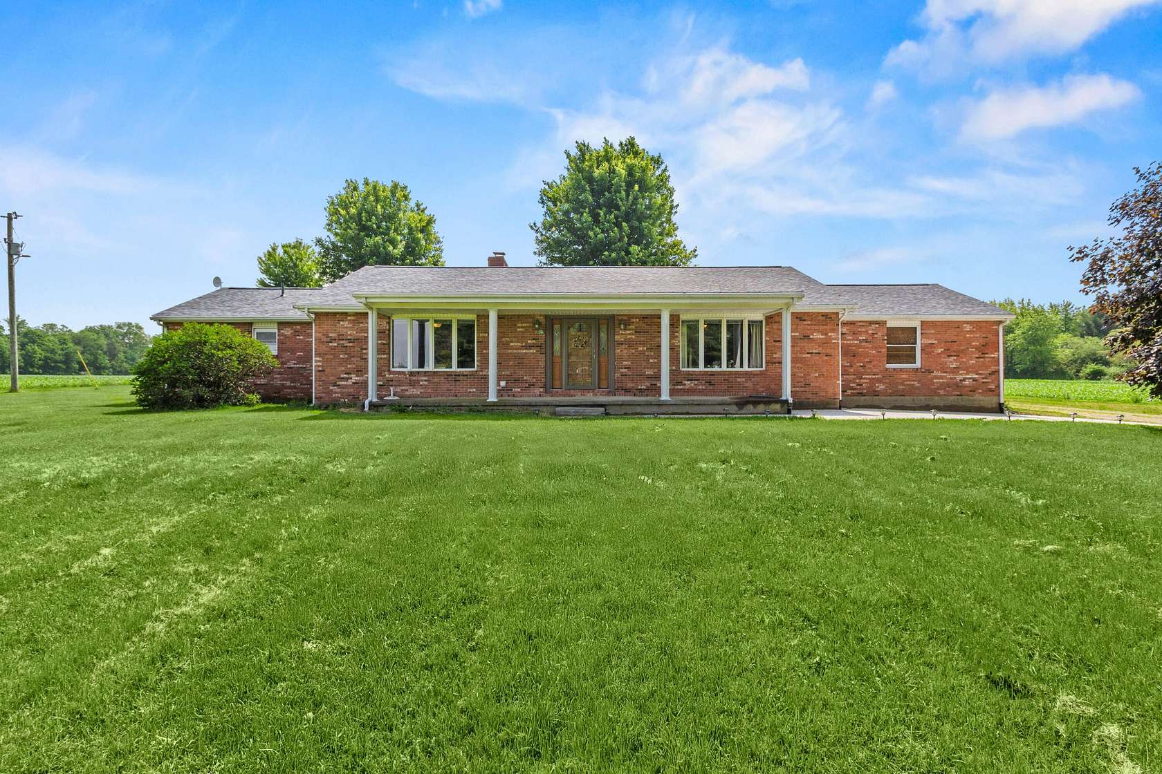 6.75 Acres of Land with Home for Sale in New Carlisle, Ohio