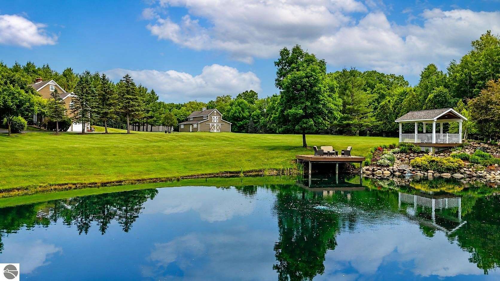 9.63 Acres of Land with Home for Sale in Mount Pleasant, Michigan