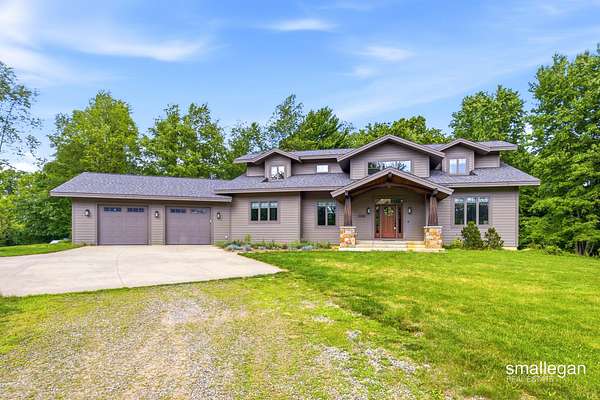94.4 Acres of Recreational Land with Home for Sale in Bellevue, Michigan