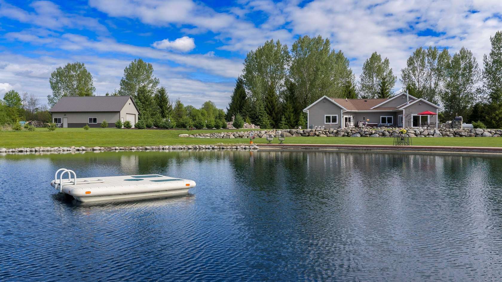 39.3 Acres of Land with Home for Sale in New Holstein, Wisconsin