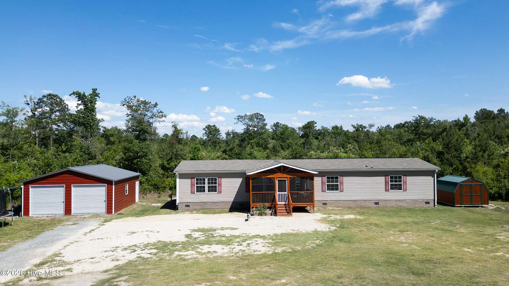 4 Acres of Land with Home for Sale in Kenly, North Carolina