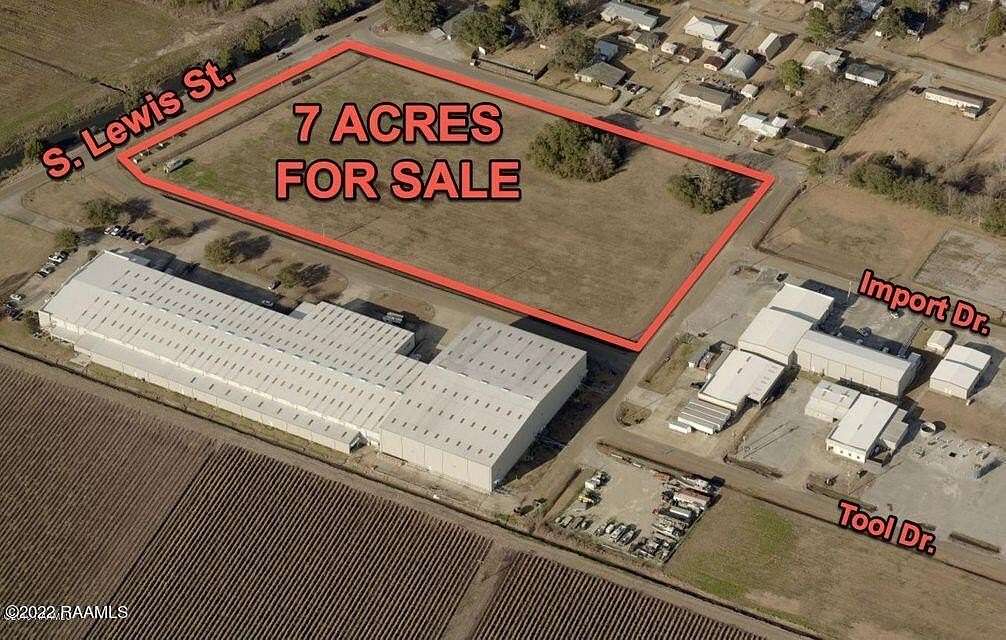 7 Acres of Commercial Land for Sale in New Iberia, Louisiana