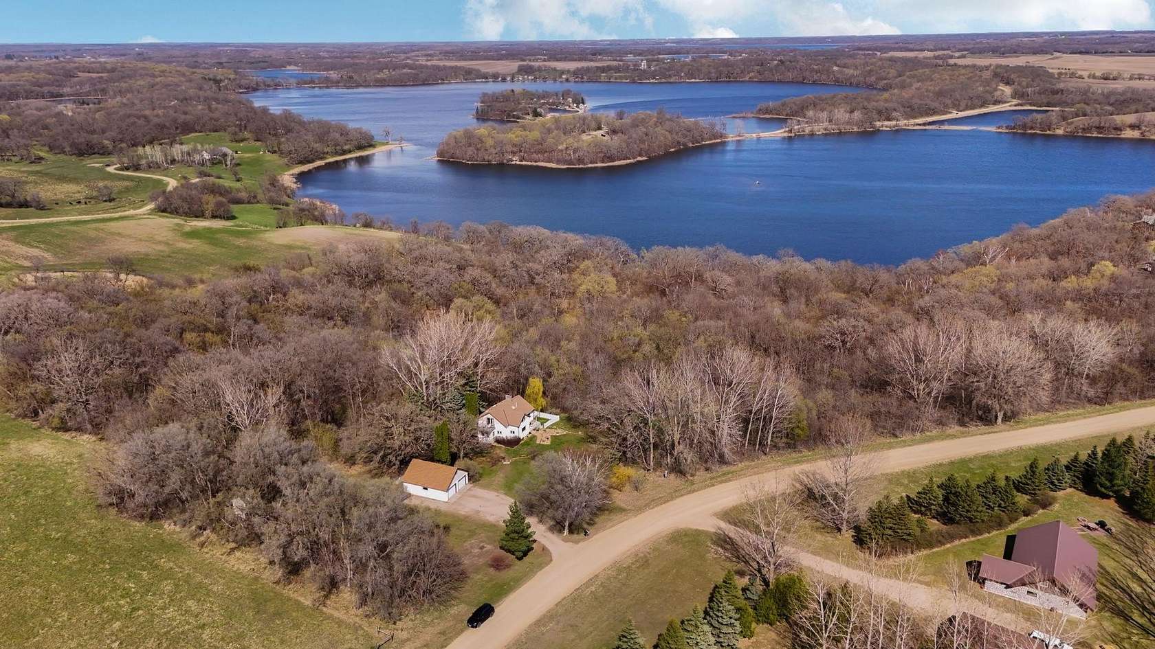 3.69 Acres of Land with Home for Sale in Farwell, Minnesota