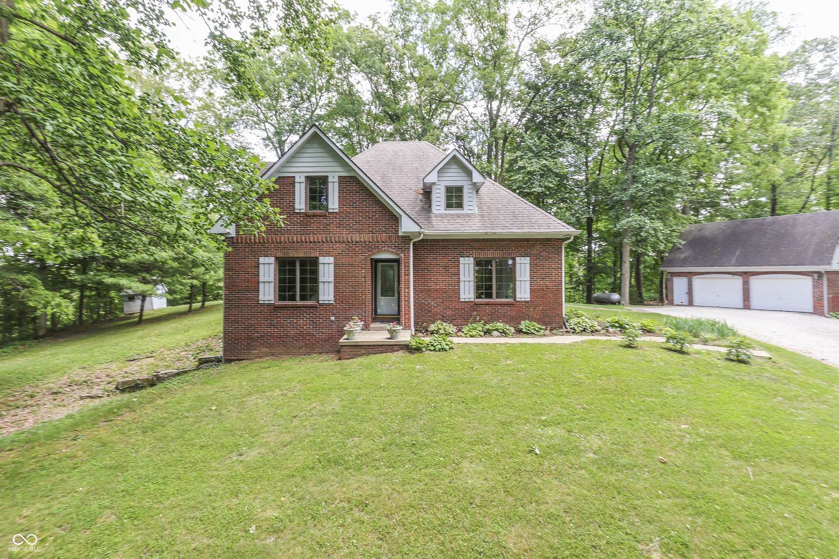 5 Acres of Land with Home for Sale in Martinsville, Indiana