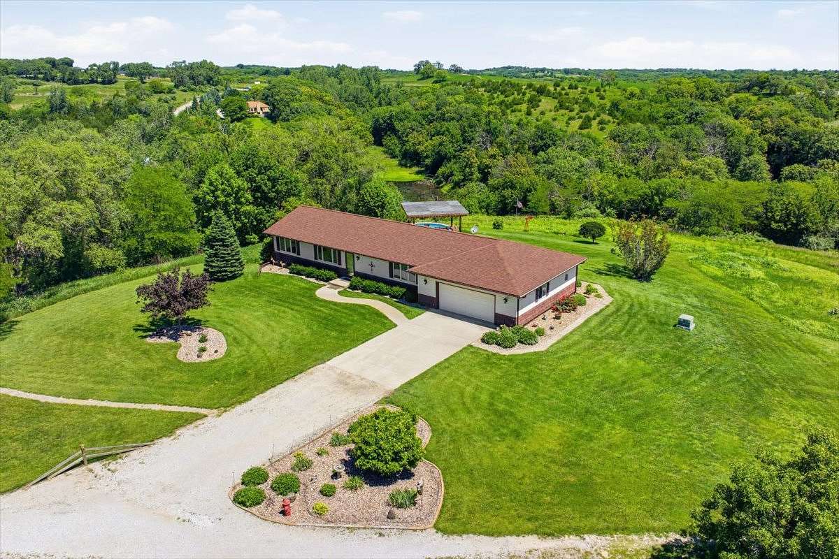 11.7 Acres of Land with Home for Sale in Glenwood, Iowa