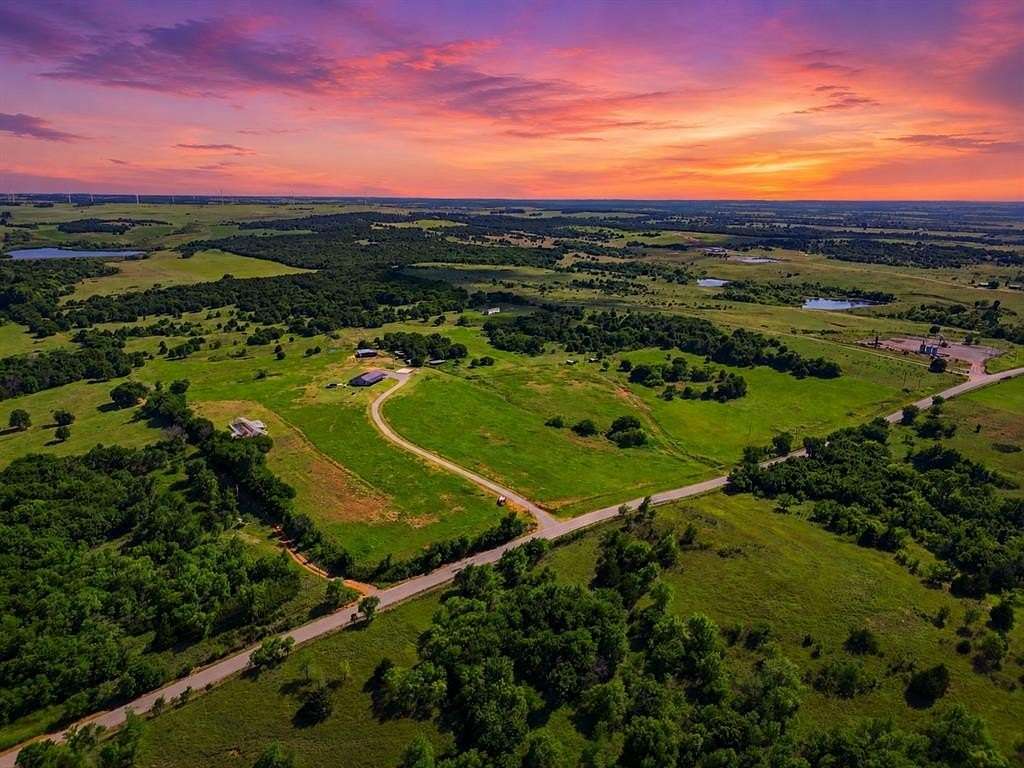 45 Acres of Land with Home for Sale in Ninnekah, Oklahoma