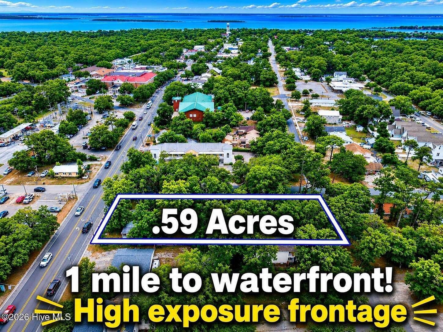 0.59 Acres of Mixed-Use Land for Sale in Southport, North Carolina