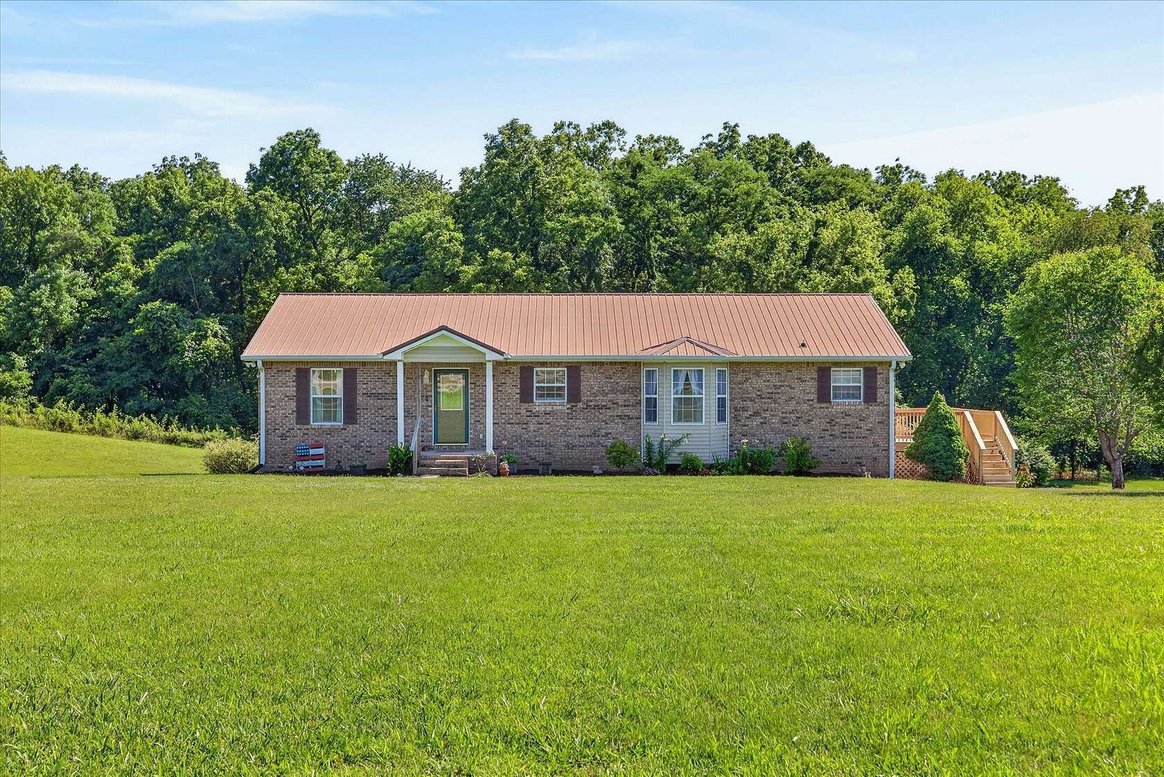 1.63 Acres of Land with Home for Sale in Cedar Hill, Tennessee