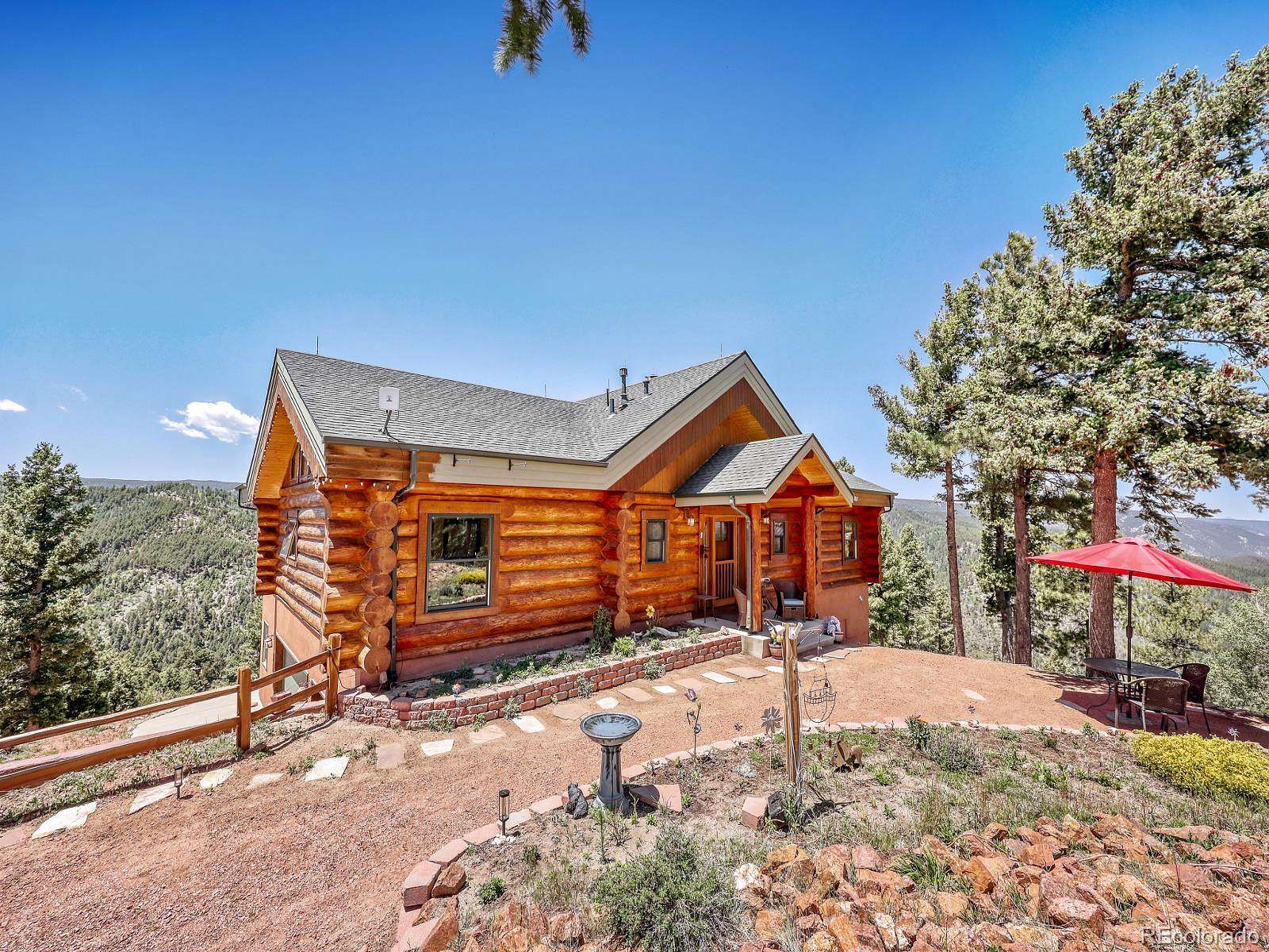 3.39 Acres of Land with Home for Sale in Larkspur, Colorado