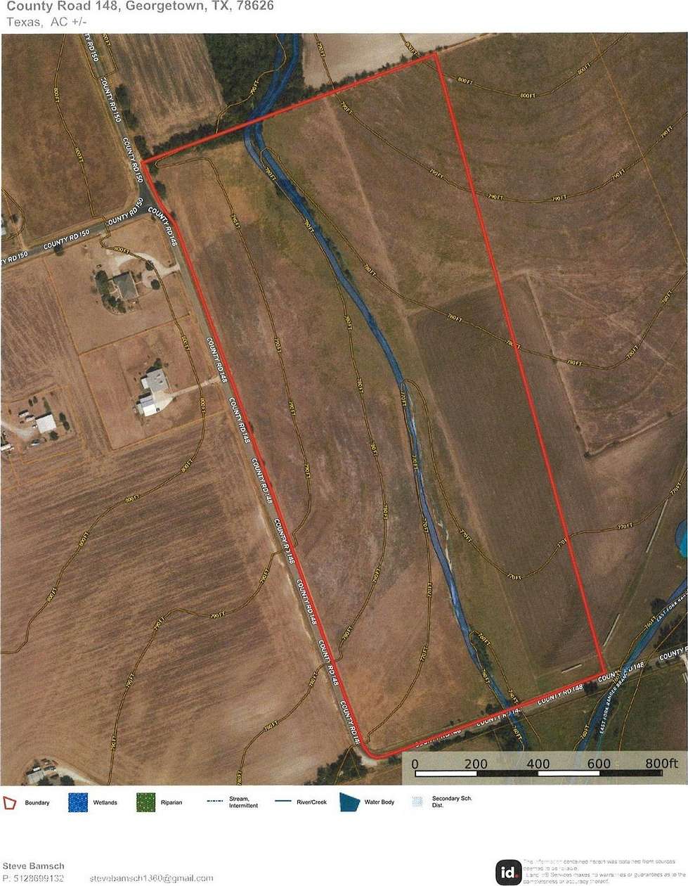 43 Acres of Agricultural & Residential Land for Sale in Georgetown, Texas