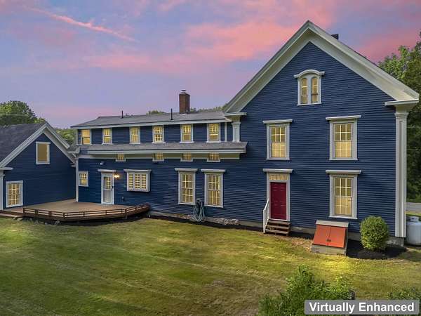 1.5 Acres of Land with Home for Sale in Bowdoin Town, Maine