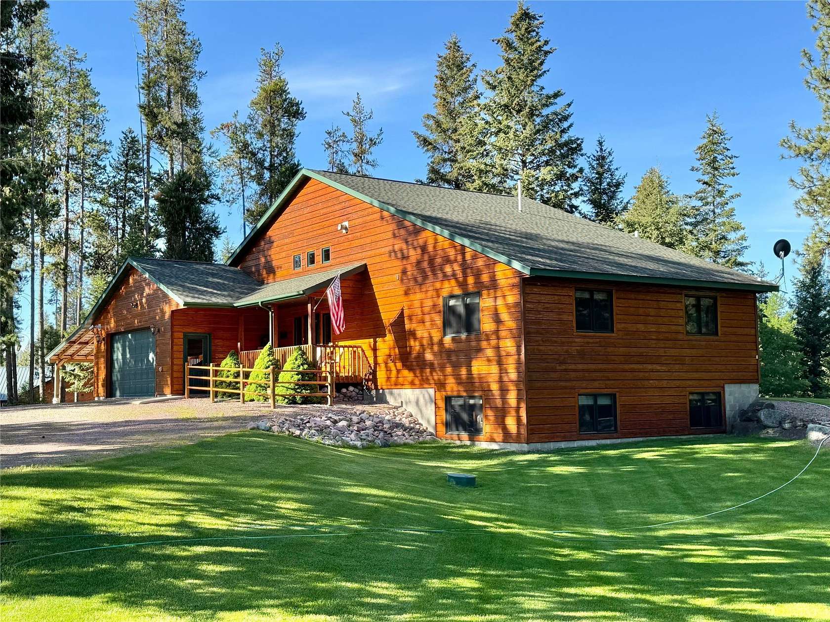 2 Acres of Land with Home for Sale in Seeley Lake, Montana