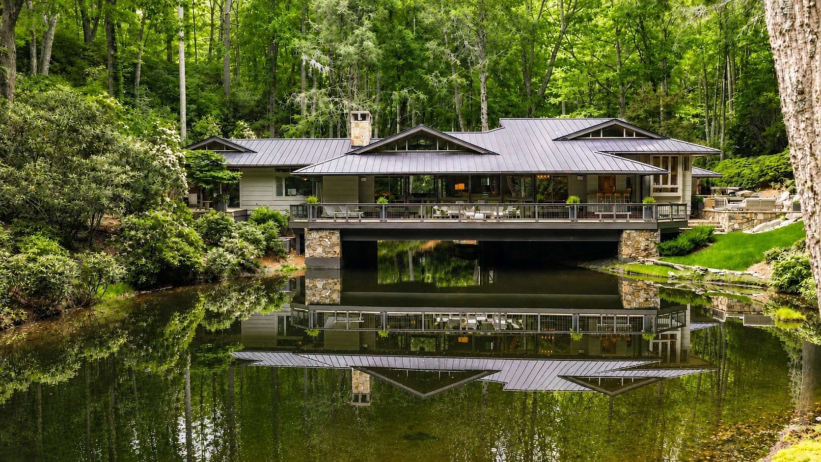 4.9 Acres of Land with Home for Sale in Cashiers, North Carolina