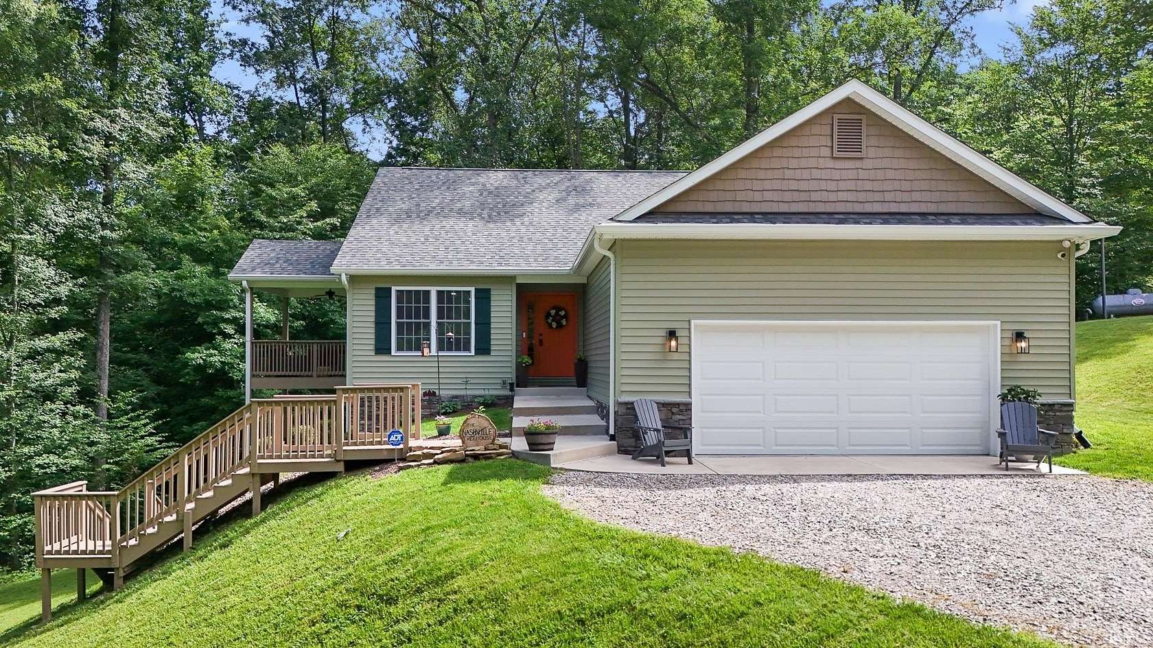5 Acres of Land with Home for Sale in Nashville, Indiana